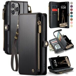 IPhone 15 Pro Max Card Holder PU Wallet Phone Case, 20G-185PH002